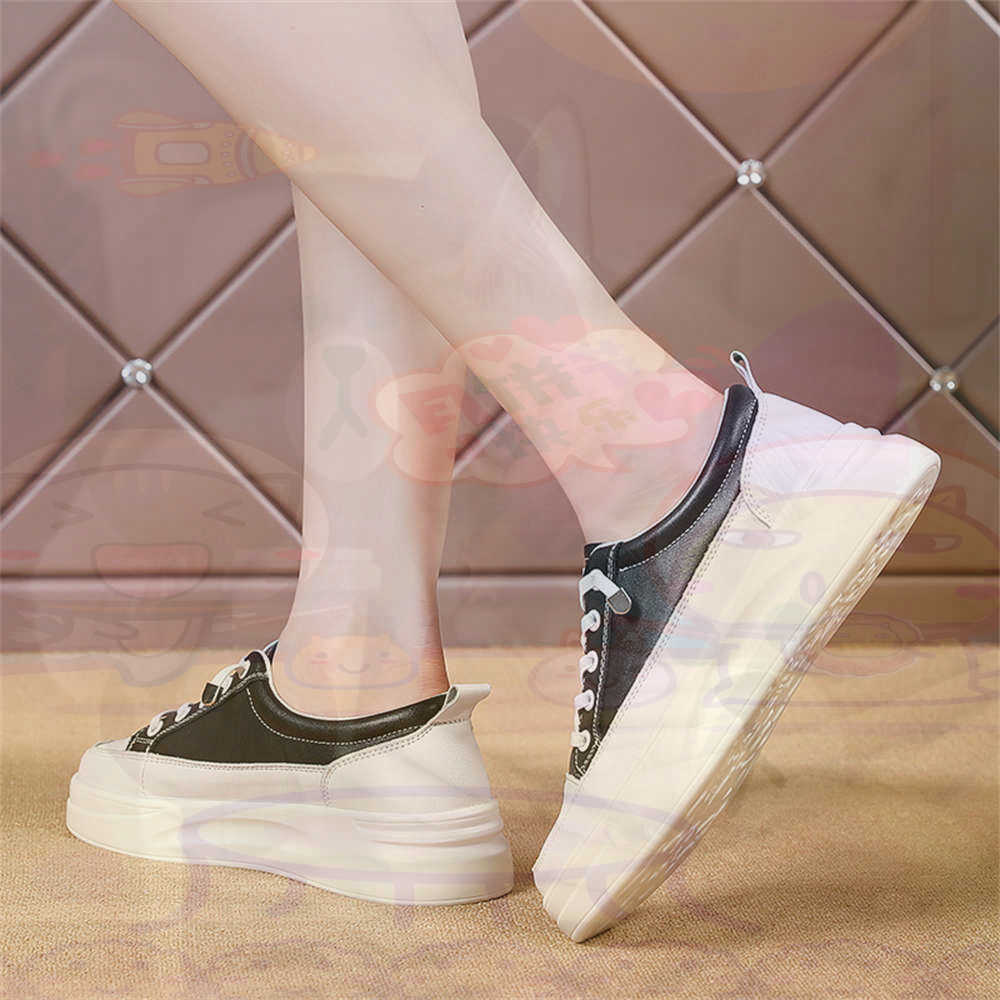 Women Formal Wear Footwear - Lace-up chunky mocassins mulher skate sapatos