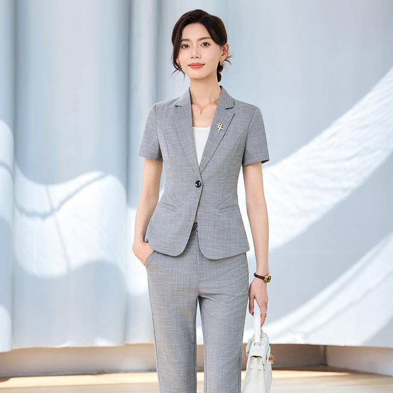 Women Formal Wear H&M - Conjunto feminino de manga curta para