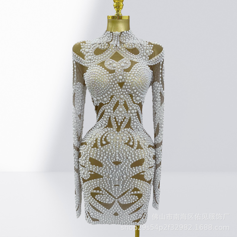 Women Formal Wear H&M - Vestido Mini de Luxo com Decote