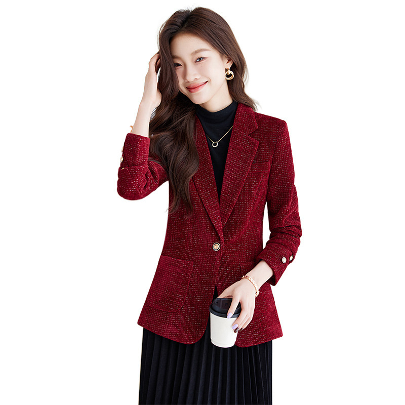 Women Formal Wear Winter - Blazer Feminino, Casaco para Mulheres, Preto,