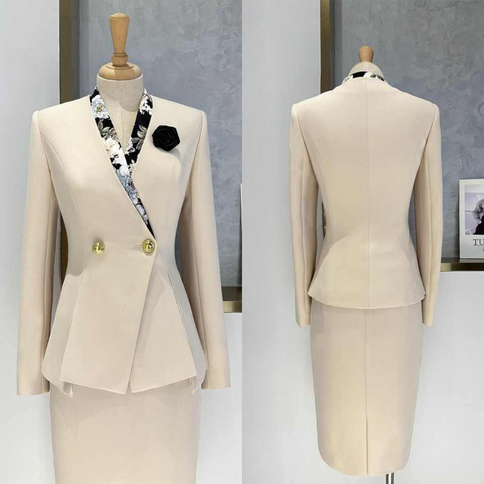 Women Formal Wear For Conference - Conjunto Elegante de Terno Feminino com