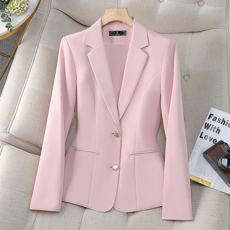 Women Formal Wear Winter - Nova moda feminina blazer formal senhoras