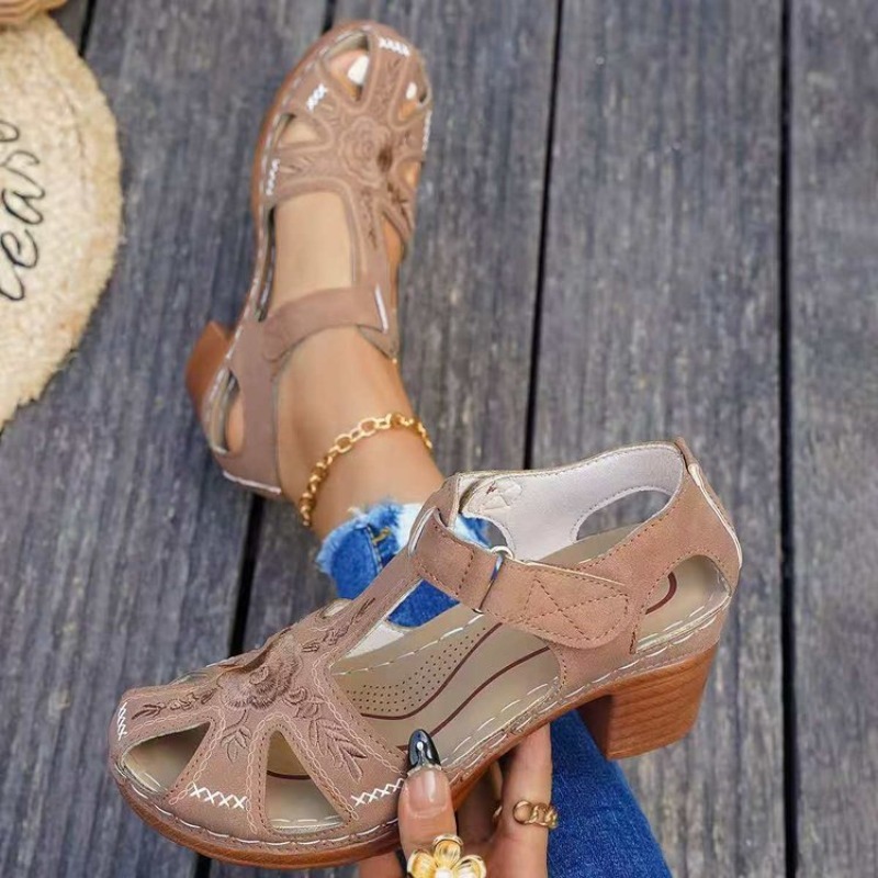 Sandálias Femininas com Salto  - Women Formal Wear Footwear avaliação e preço