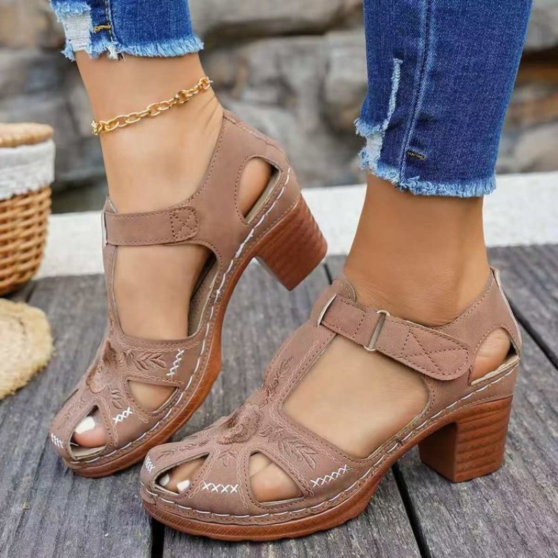 Sandálias Femininas com Salto  - Women Formal Wear Footwear avaliação e preço