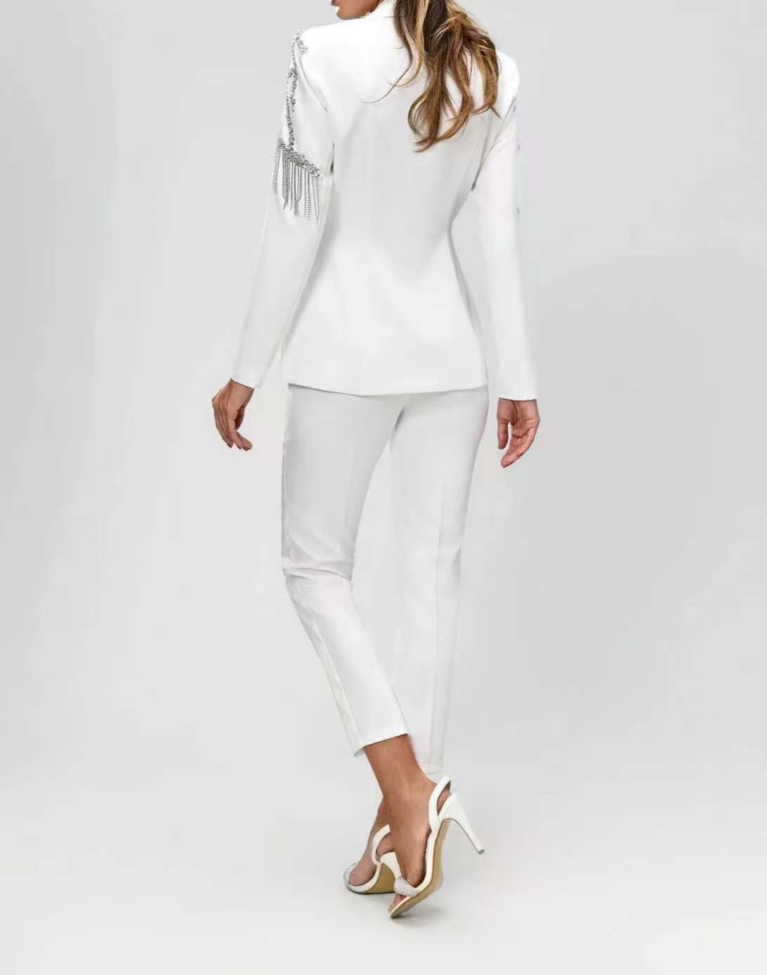 Conjunto Feminino de 2 Peças c - Women'S Formal Wear Wedding Guest avaliação e preço