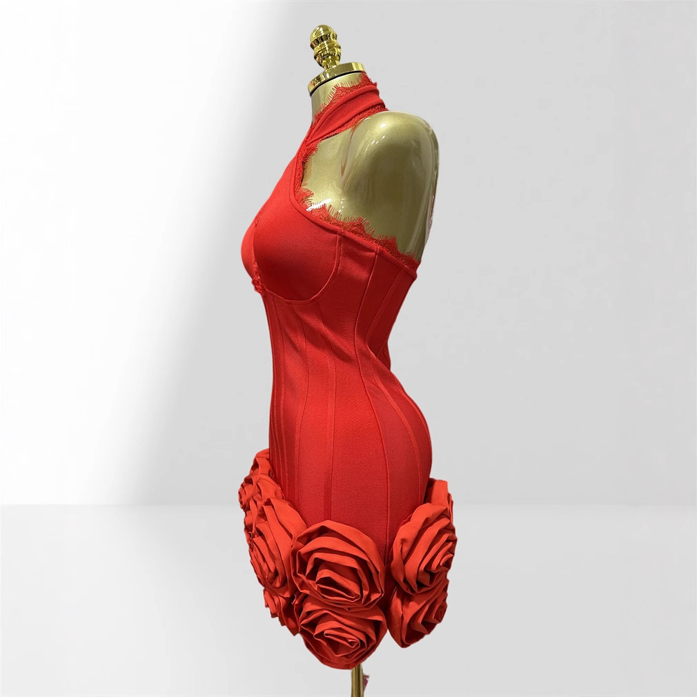 Vestido Mini Bandage Vermelho  - Women Formal Wear H&M avaliação e preço