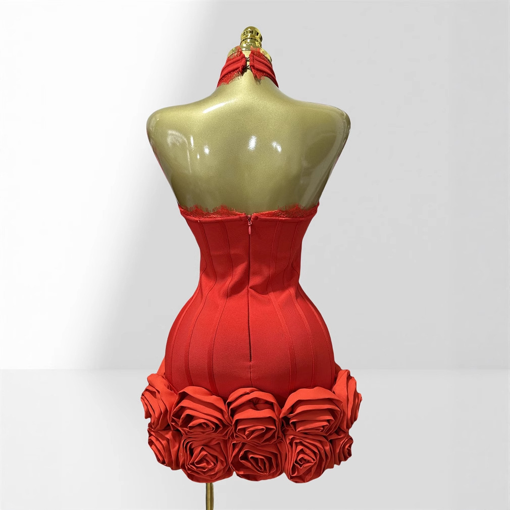 Vestido Mini Bandage Vermelho  - Women Formal Wear H&M avaliação e preço