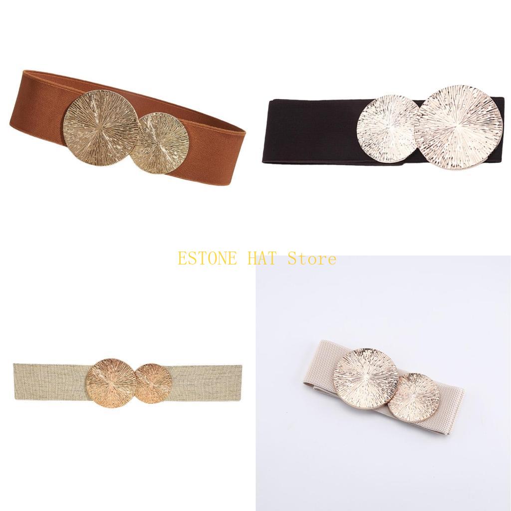 49MF Cinto elástico feminino 6 - Women Formal Wear Belt avaliação e preço