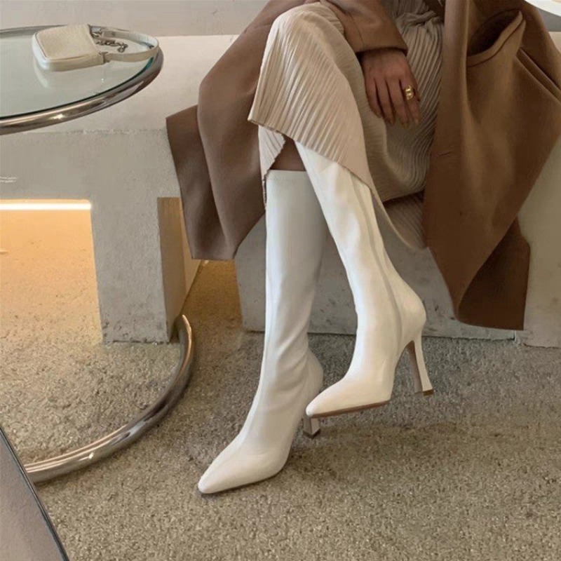 Botas Femininas de Cano Alto c - Women Formal Wear Footwear avaliação e preço