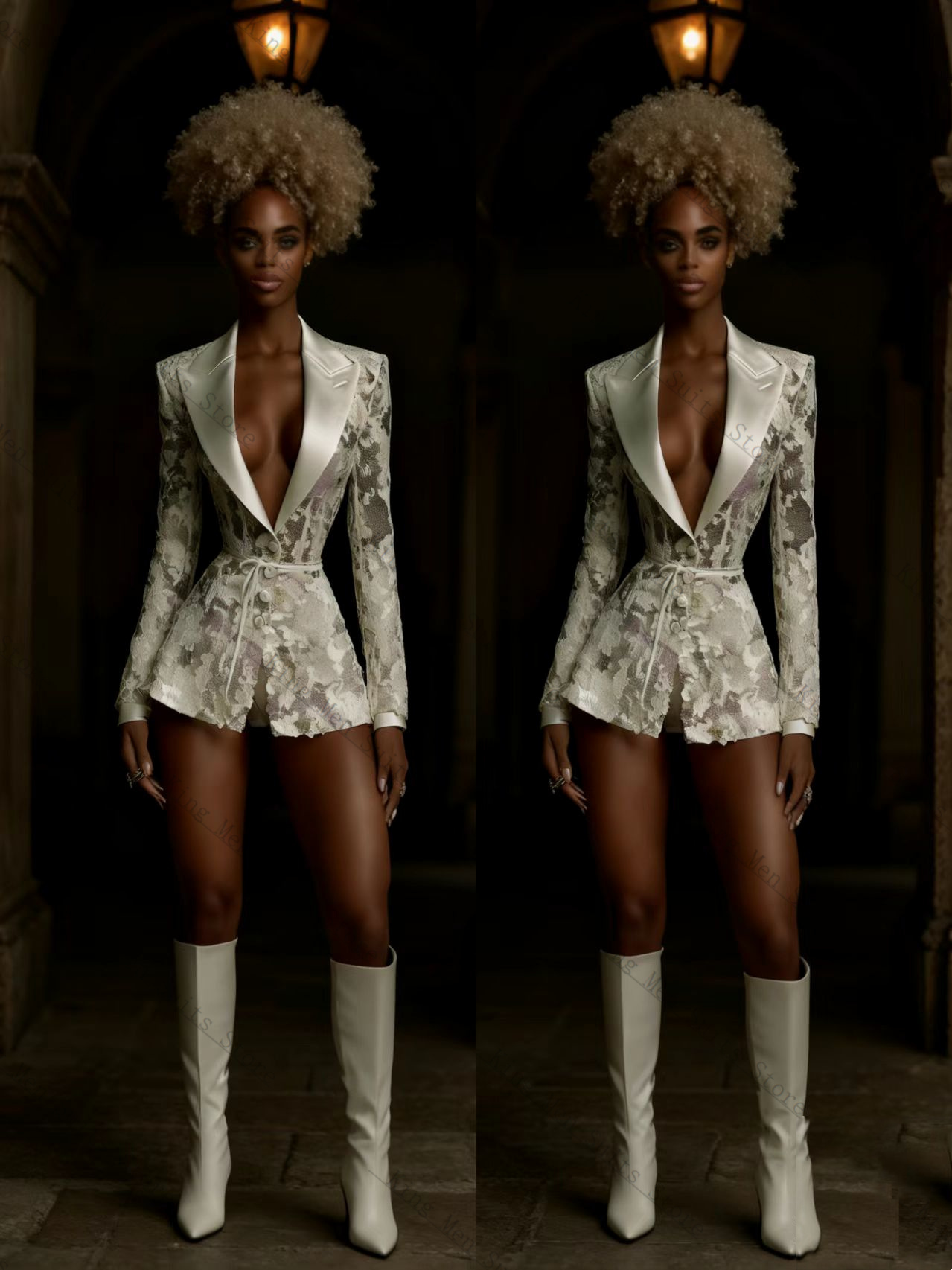Blazer Feminino 1 Peça com Cin - Women'S Formal Wear Wedding Guest avaliação e preço