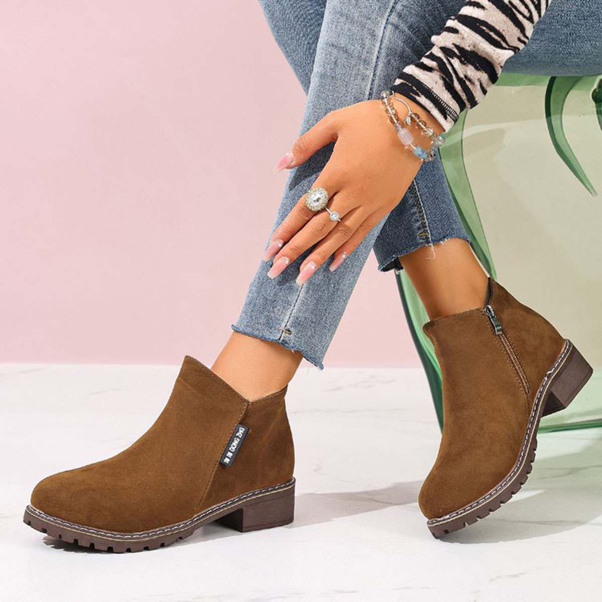 Botas Femininas de Outono Inve - Women Formal Wear Winter avaliação e preço