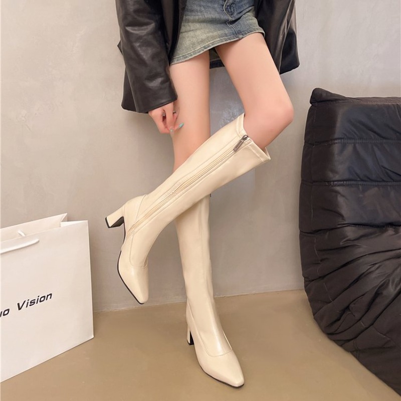 Botas Femininas de Cano Alto c - Women Formal Wear Footwear avaliação e preço