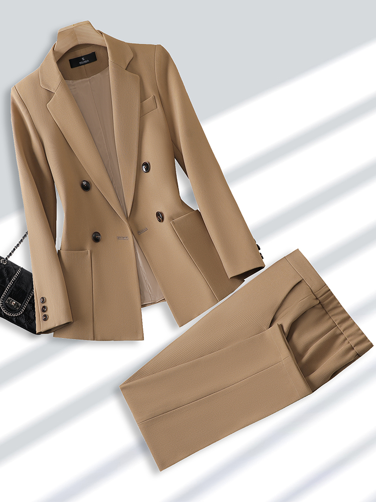 Blazer e calças para mulheres, - Women Formal Wear Winter avaliação e preço