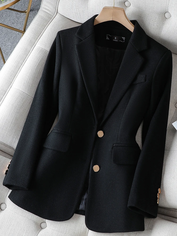 Moda senhoras blazer feminino  - Women Formal Wear Winter avaliação e preço