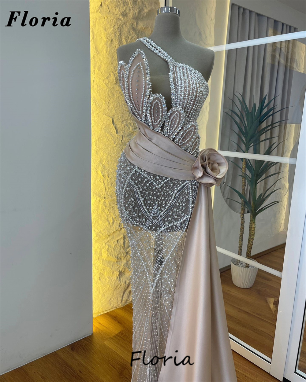 Vestidos de Baile de Um Ombro  - Women Formal Wear Dubai avaliação e preço