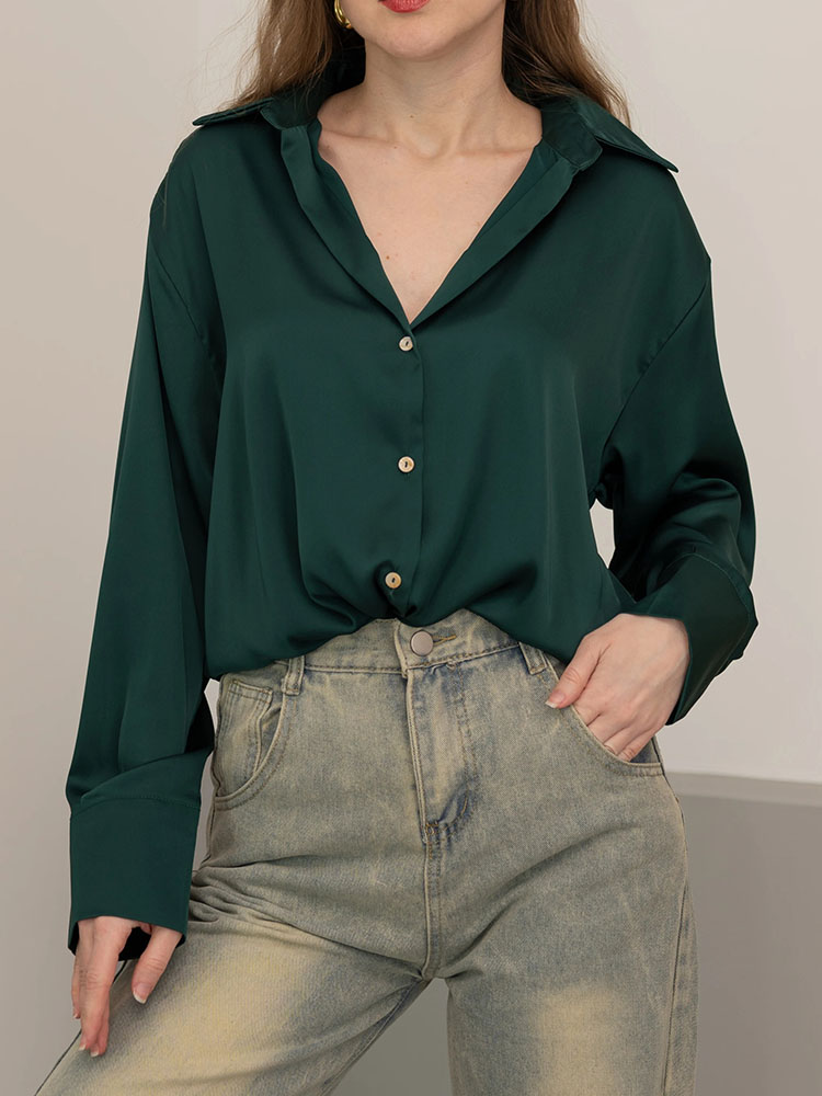 Feminino botão de seda para mu - Women Formal Wear Winter avaliação e preço