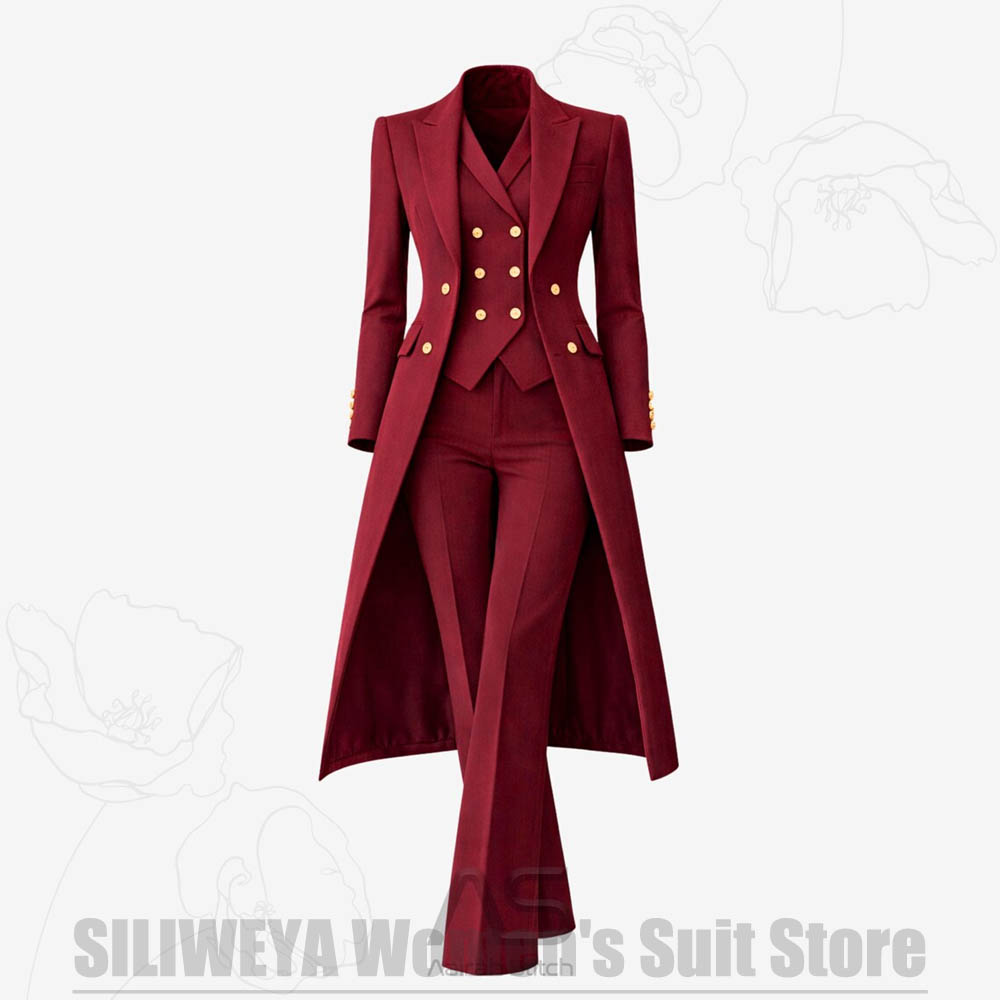 Conjunto Feminino de 3 Peças:  - Women Formal Wear Vest avaliação e preço
