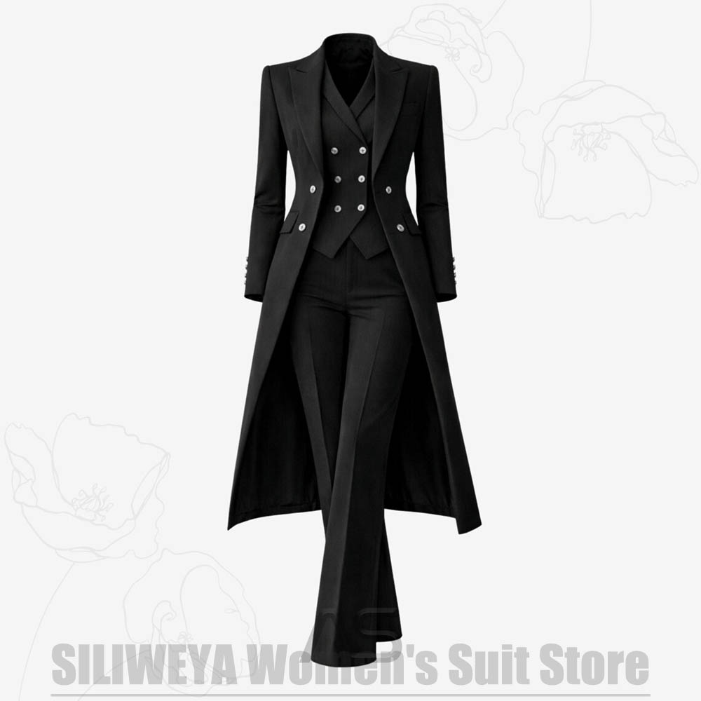 Conjunto Feminino de 3 Peças:  - Women Formal Wear Vest avaliação e preço