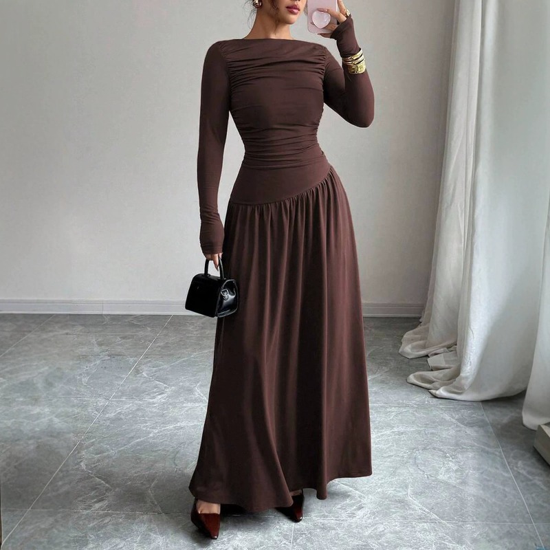 Vestidos Formais Elegantes par - Women Formal Wear Winter avaliação e preço
