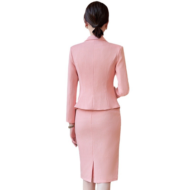 Elegante terno de saia formal  - Women Formal Wear Winter avaliação e preço