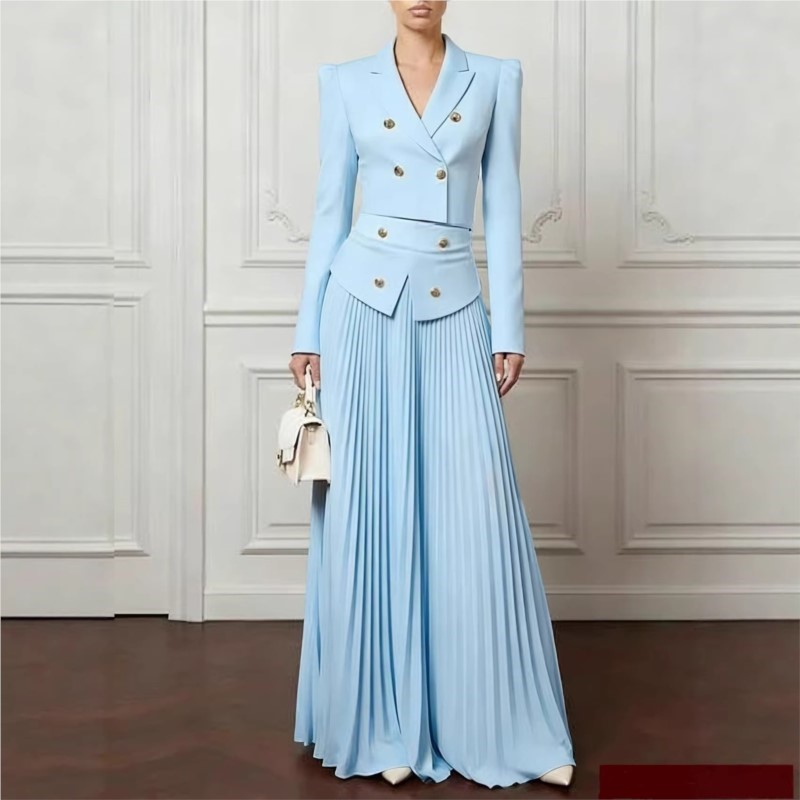Conjunto Elegante de 2 Peças:  - Women Formal Wear For Summer avaliação e preço
