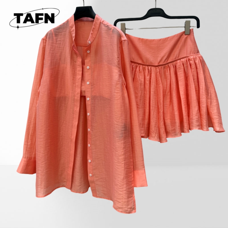 Conjunto de Saia e Top Feminin - Women'S Formal Day Wear avaliação e preço