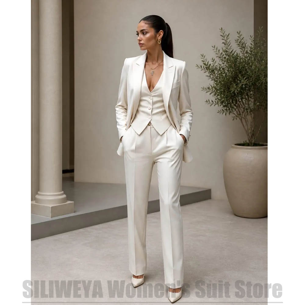 Conjunto feminino de 3 peças,  - Women Formal Wear Vest avaliação e preço