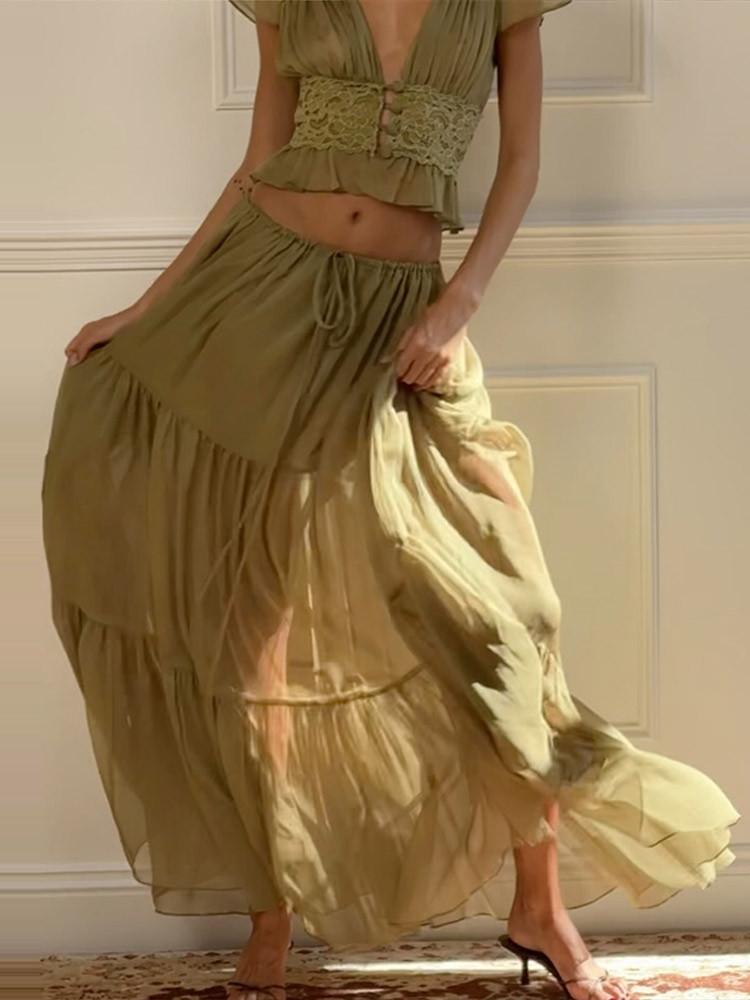 Conjunto Elegante de Camisa e  - Women Formal Wear For Summer avaliação e preço