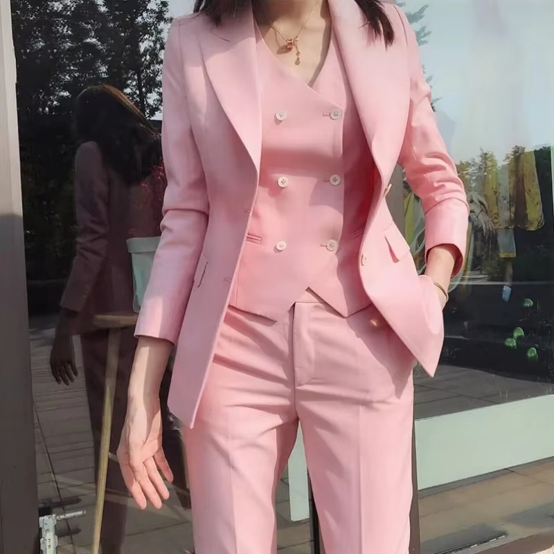 Conjunto de Terno Feminino de  - Women Formal Wear Vest avaliação e preço