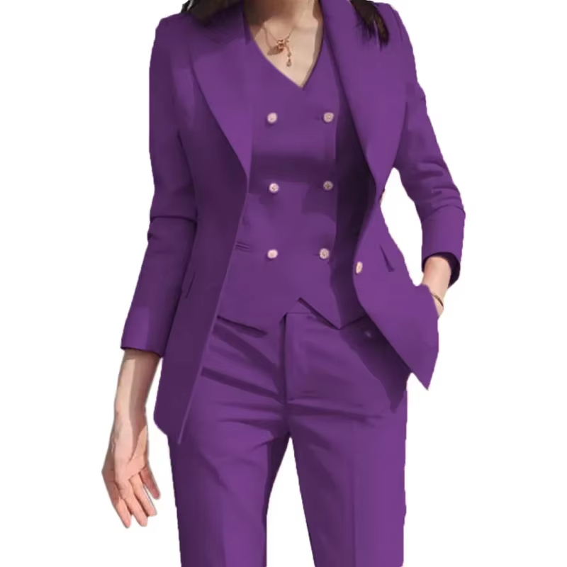 Conjunto de Terno Feminino de  - Women Formal Wear Vest avaliação e preço