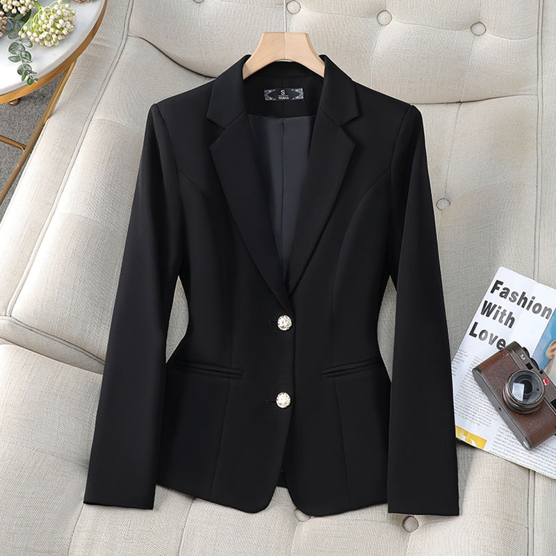 Nova moda feminina blazer form - Women Formal Wear Winter avaliação e preço