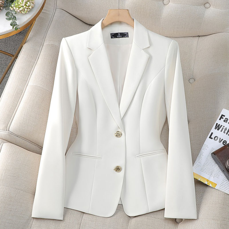 Nova moda feminina blazer form - Women Formal Wear Winter avaliação e preço